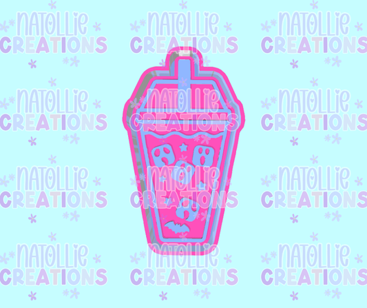 Coffin Iced Coffee Freshie Silicone Mold