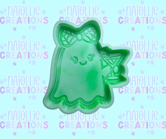 Martini Ghost Freshie Silicone Mold
