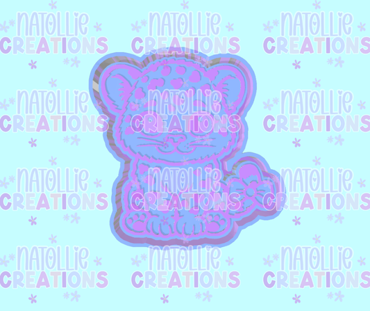 Baby Leopard Freshie Silicone Mold