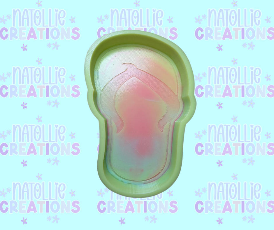 Flip Flop Freshie Silicone Mold