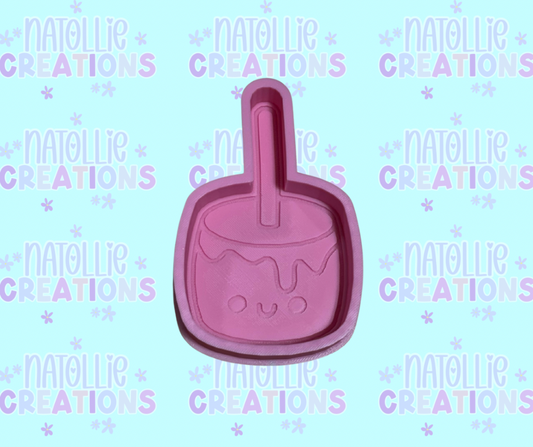 Marshmallow On A Stick Freshie Silicone Mold