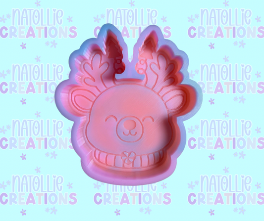 Headband Reindeer Freshie Silicone Mold