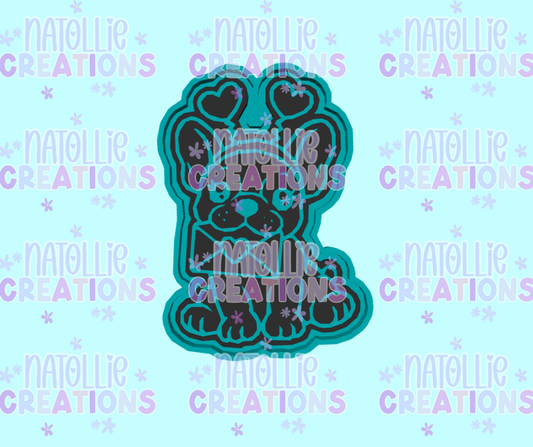 Valentine’s Day Letter Frenchie Freshie Silicone Mold