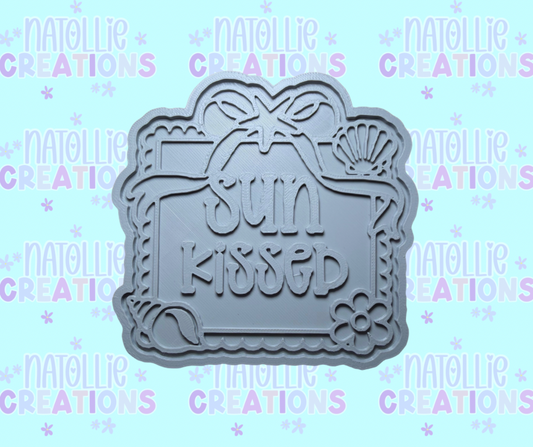 Sunkissed Beach Frame Insert Freshie Silicone Mold