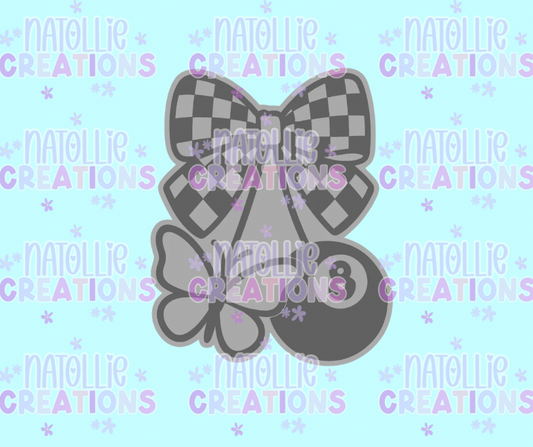 Butterfly / 8 Ball Cherry Freshie Silicone Mold