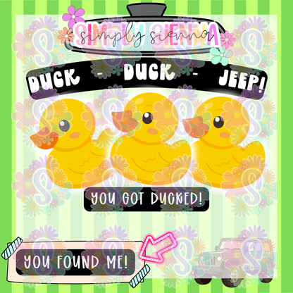 DUCK DUCK J. YOU FOUND ME Bag Inserts