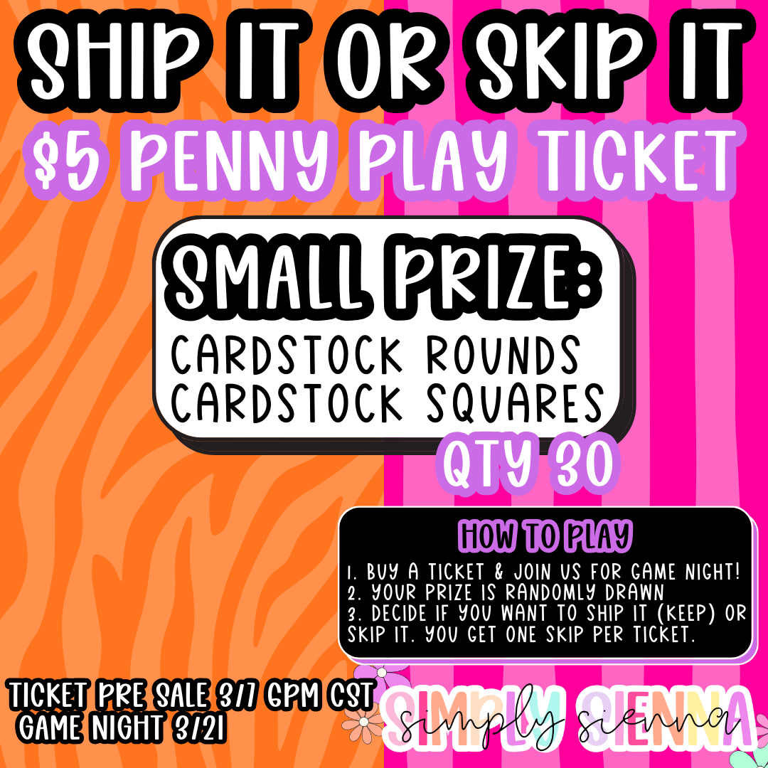SHIP IT OR SKIP IT 3/21 6PM CST