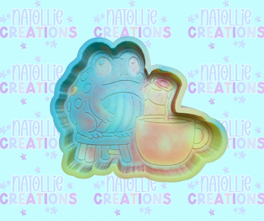 Coffee Frog Freshie Silicone Mold