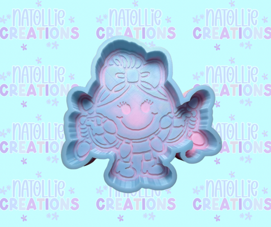 Christmas Lights Little Miss Freshie Silicone Mold