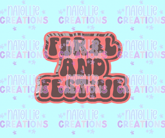 Feral & Festive Freshie Silicone Mold