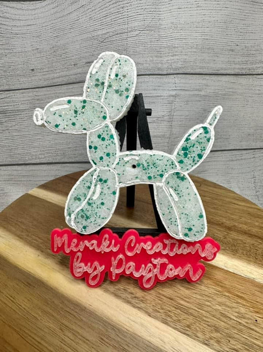 Balloon Dog Freshie Silicone Mold