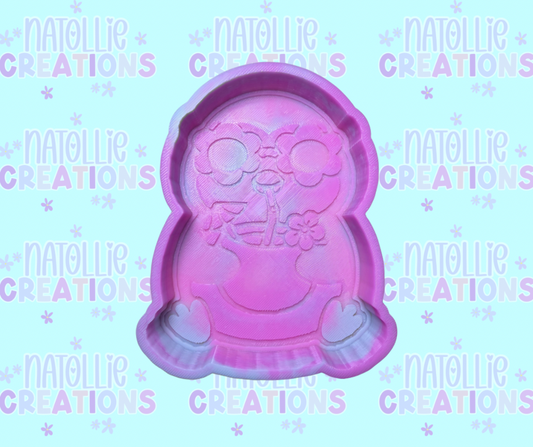 Summer Drink Penguin Freshie Silicone Mold
