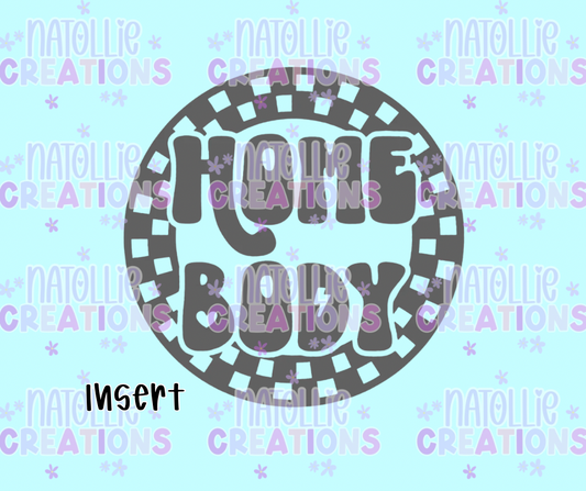 Homebody Round Insert Freshie Silicone Mold