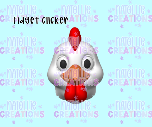 Chicken Head Clicker Fidget
