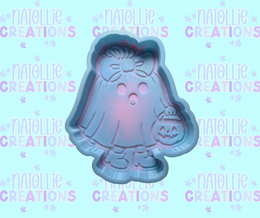 Little Miss Trick Or Treat Freshie Silicone Mold