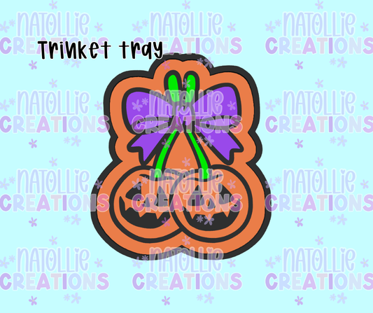 Pumpkin Cherry Trinket Tray