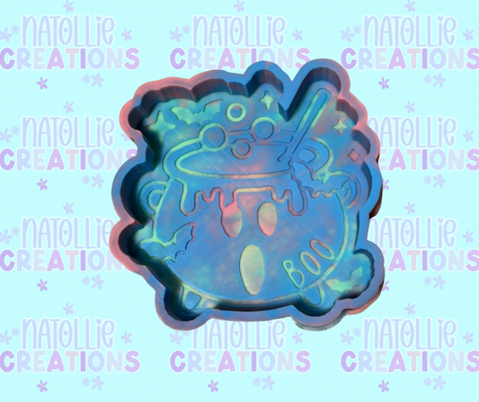 Spooky Cauldron Freshie Silicone Mold