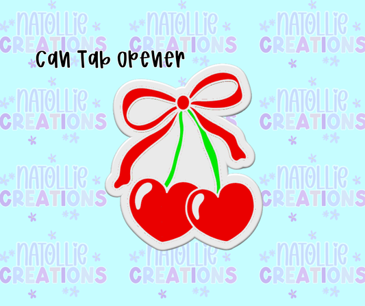 Cherry Can Tab Opener Keychain