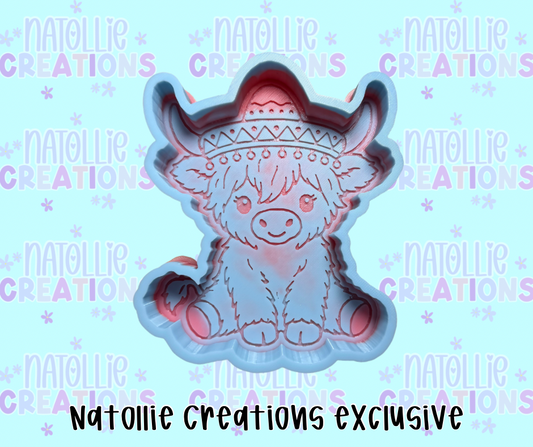 Fiesta Highland Freshie Silicone Mold