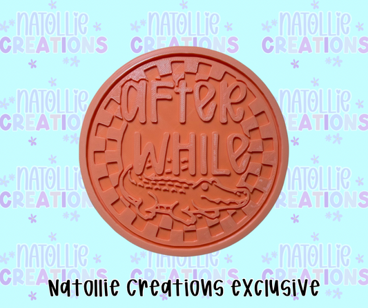 After While Crocodile Insert Freshie Silicone Mold