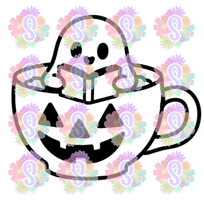 COLORING PAGE - FALL & SPOOKY