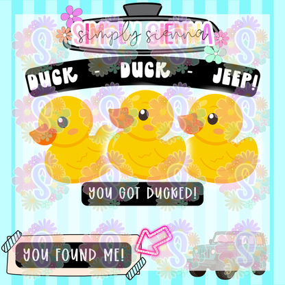 DUCK DUCK J. YOU FOUND ME Bag Inserts