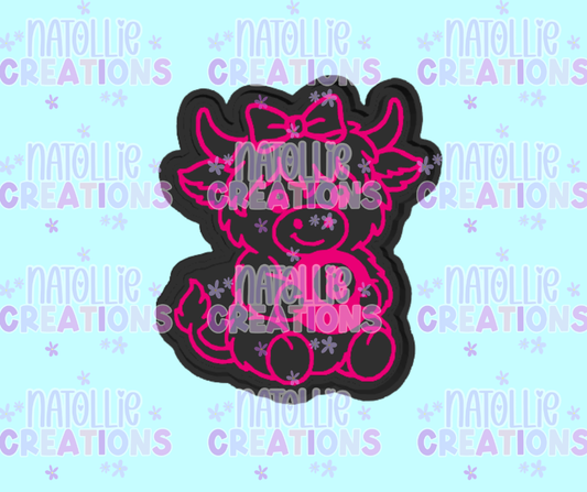 8 Ball Highland Freshie Silicone Mold