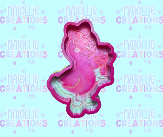 Martini Goose Freshie Silicone Mold
