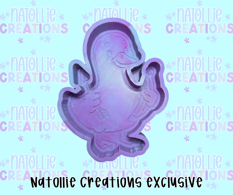 Archery Goose Freshie Silicone Mold