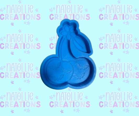 Bat Cherry Freshie Silicone Mold