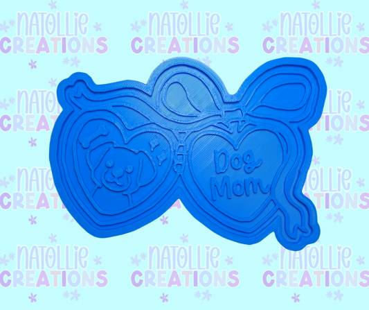 Dog Mom Locket Insert Freshie Silicone Mold