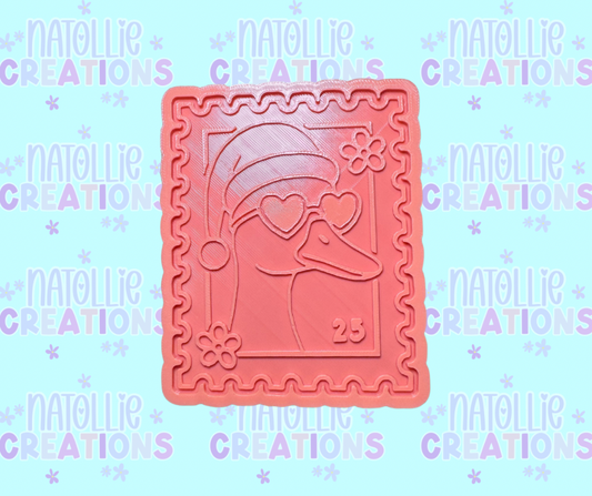 Groovy Goose Stamp Insert Freshie Silicone Mold