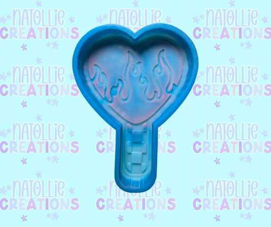 Flame Pop Freshie Silicone Mold