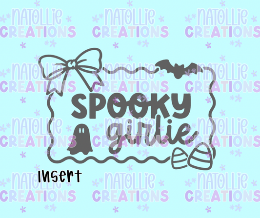 Spooky Girlie Candy Corn Frame Insert Freshie Silicone Mold