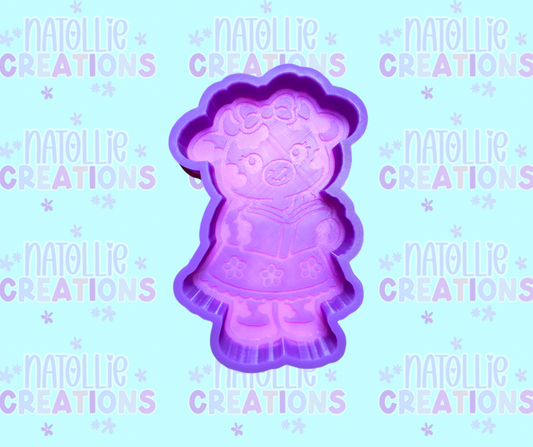 Reading Cow Freshie Silicone Mold