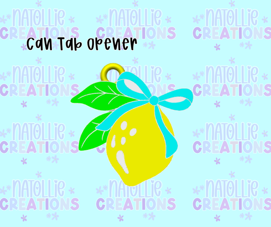 Lemon Can Tab Opener Keychain