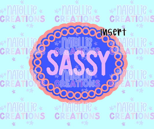 Sassy Insert Freshie Silicone Mold