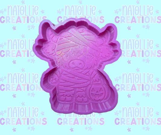 Mummy Highland Freshie Silicone Mold