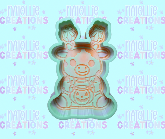 Pumpkin Headband Cow Freshie Silicone Mold