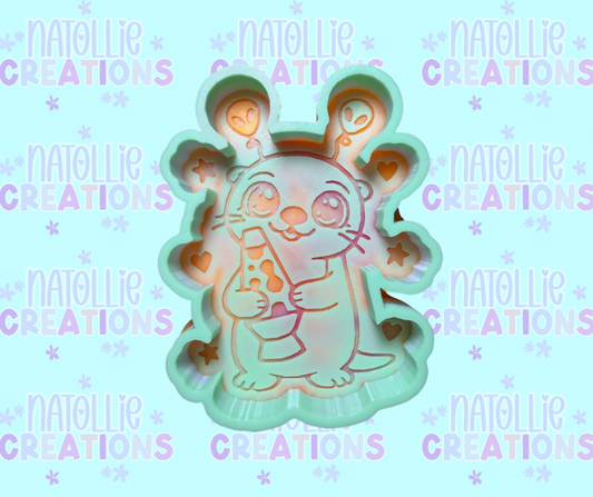 Groovy Otter Freshie Silicone Mold