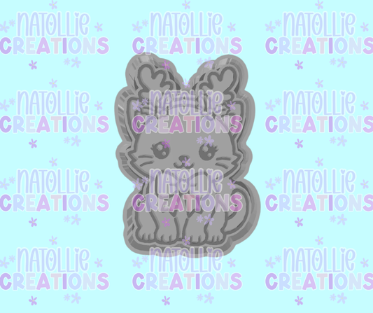 Reindeer Cat Freshie Silicone Mold