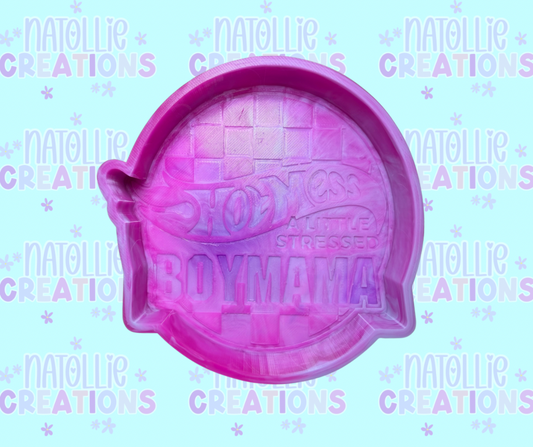 Hot Mess Boy Mama Freshie Silicone Mold
