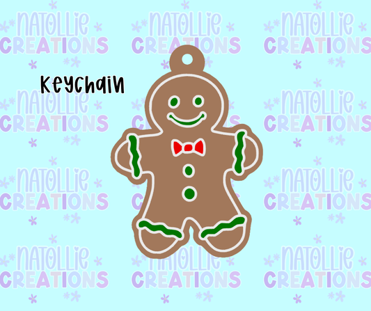 Gingerbread Keychain