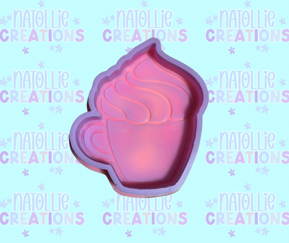 Whipped Cream Mug Freshie Silicone Mold