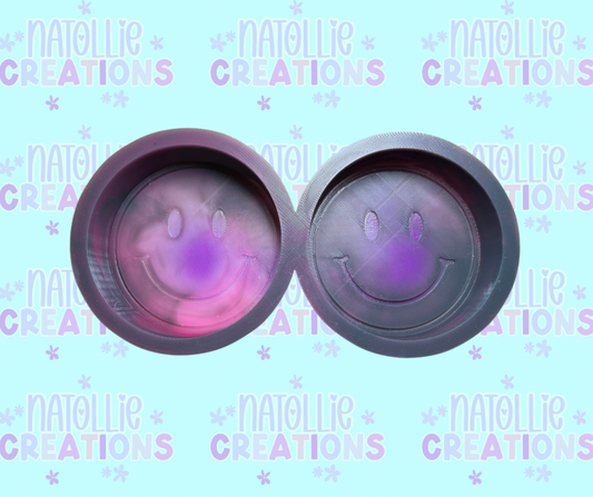 Smiley Face Vent Clip Freshie Silicone Mold