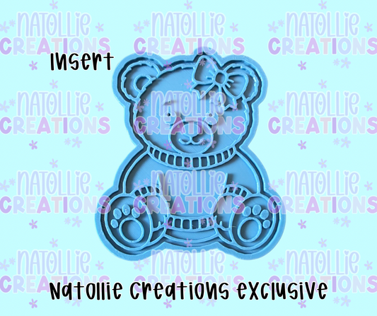 Plain Bear Sweater Insert Freshie Silicone Mold