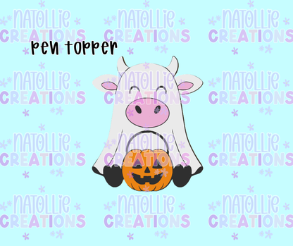 Ghost Cow Pen Topper