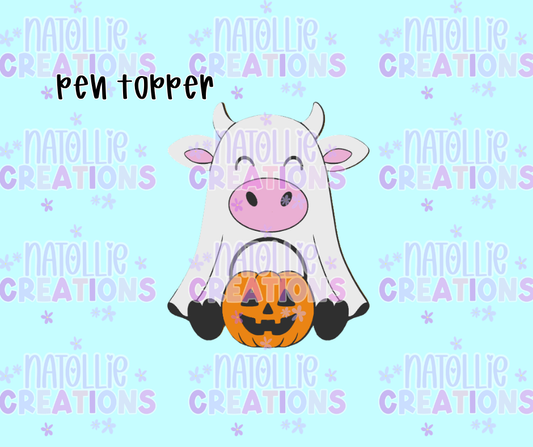 Ghost Cow Pen Topper