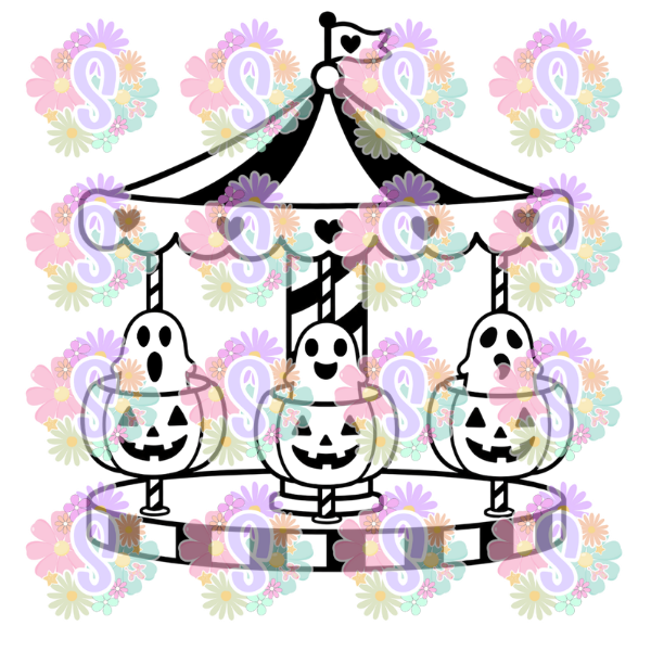 COLORING PAGE - FALL & SPOOKY