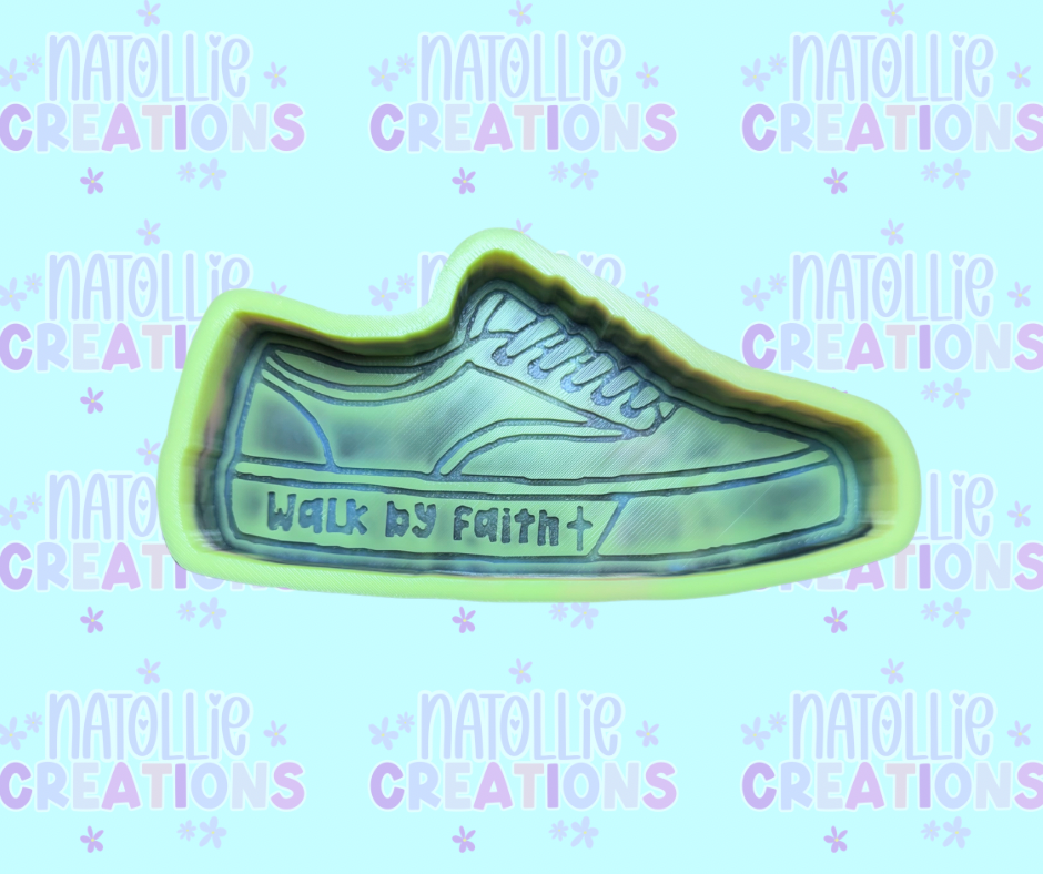 Walk By Faith Shoe Freshie Silicone Mold